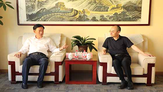 吉林省委常委、长春市委书记张志军一行莅临菠菜担保网 - 最权威的全网担保平台信息调研